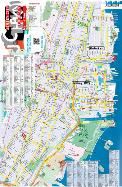 DIGITAL Map - Jersey City / Hoboken