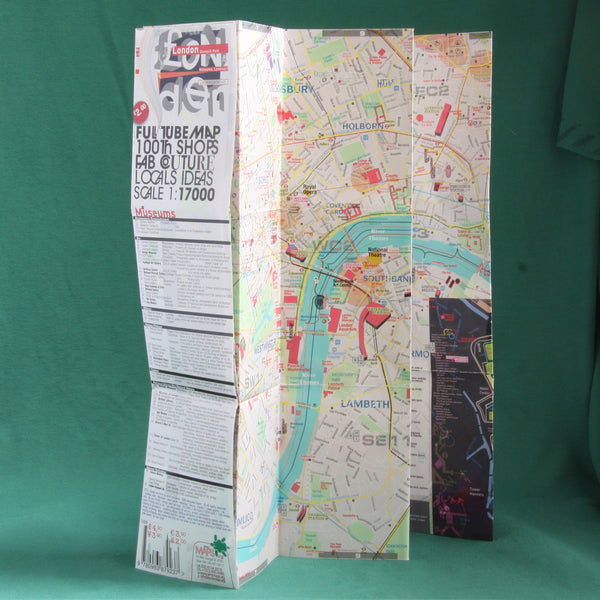 Map Guide Laminated London POCKET